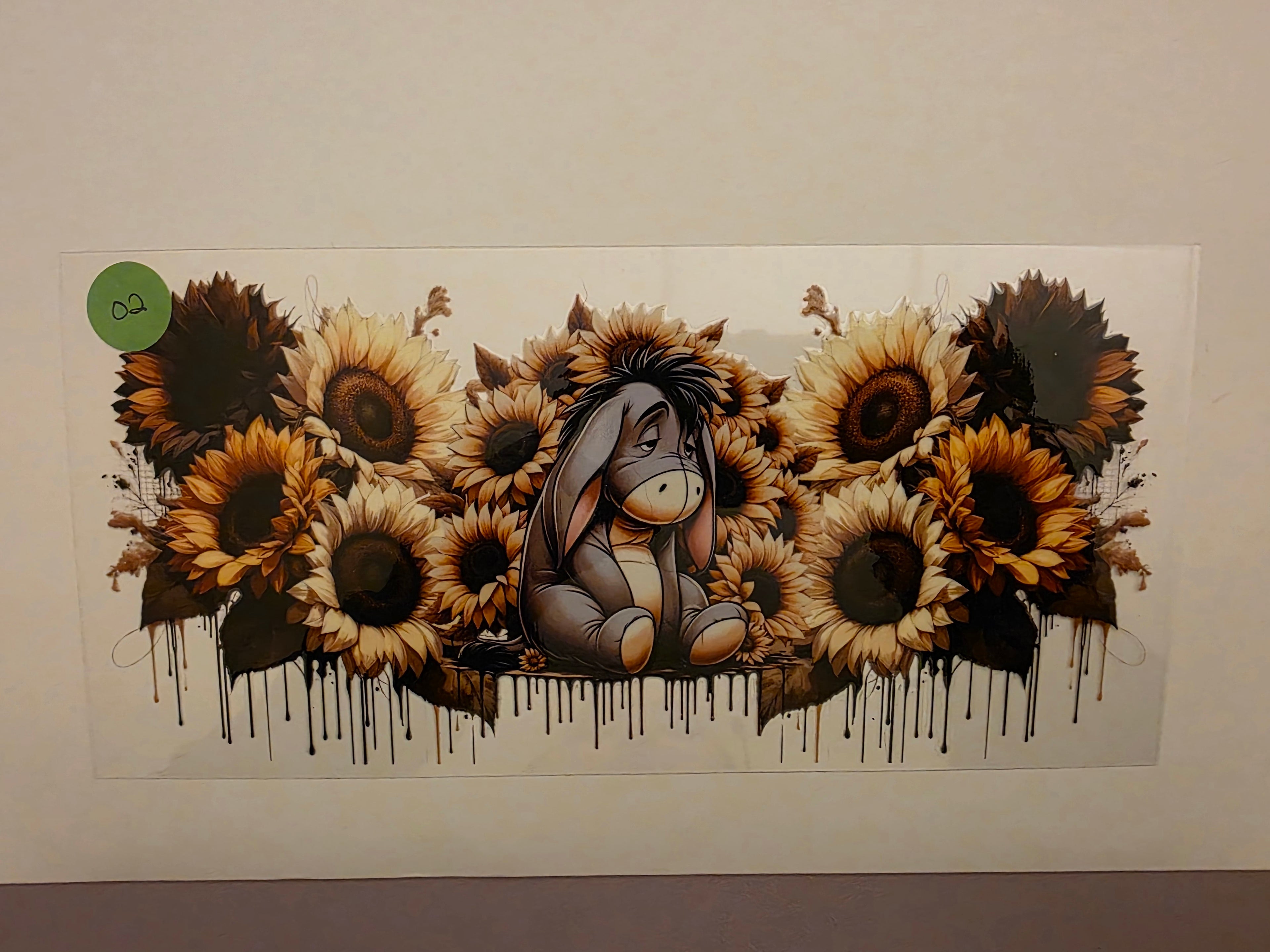 Eyore sunflowers