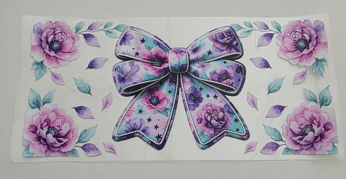Flowered Bow 066