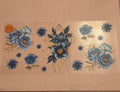 Blue floral#164