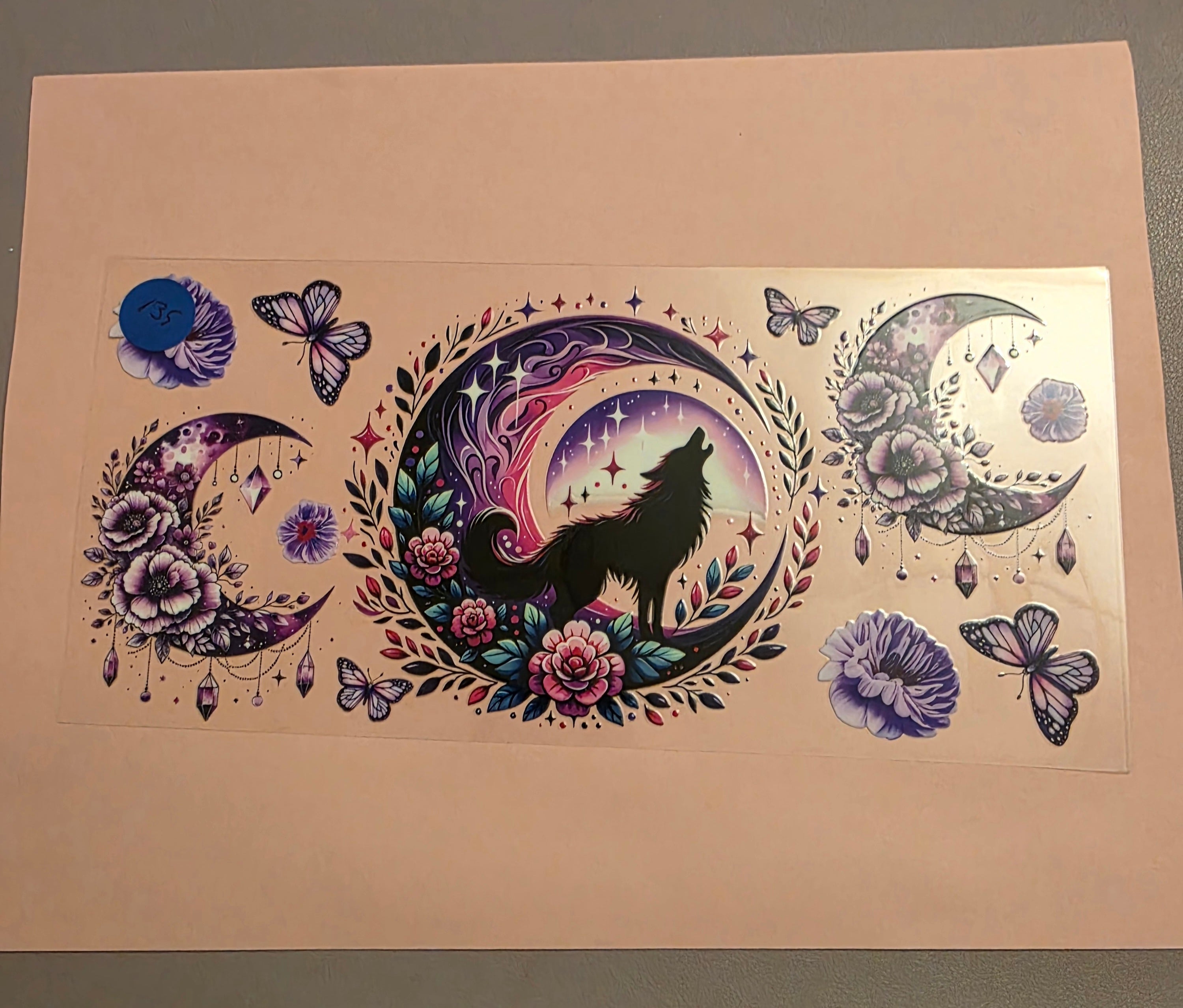 wolf in the moon