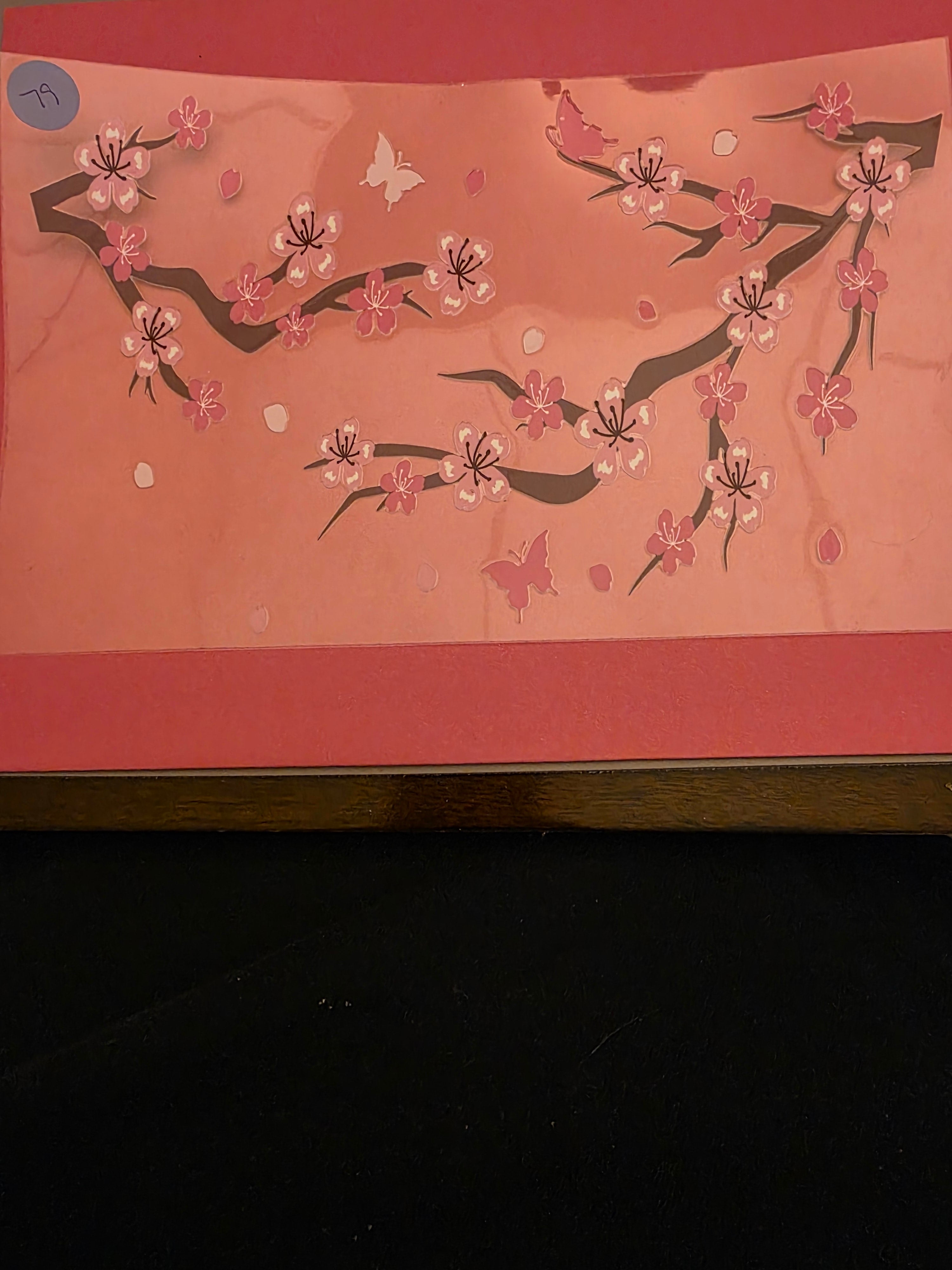 Cherry blossoms 20 to 24 Oz cup wrap