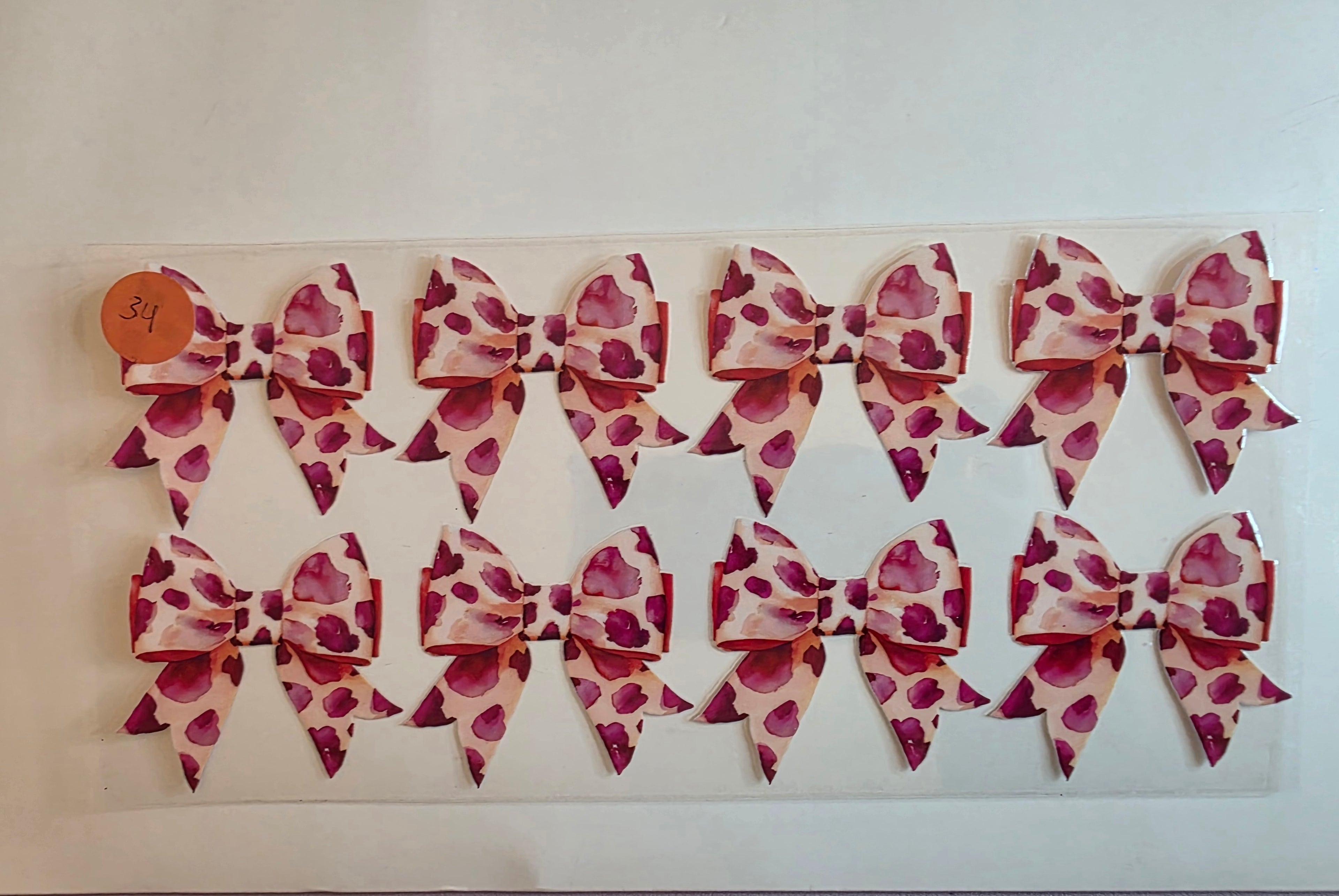 red cow print