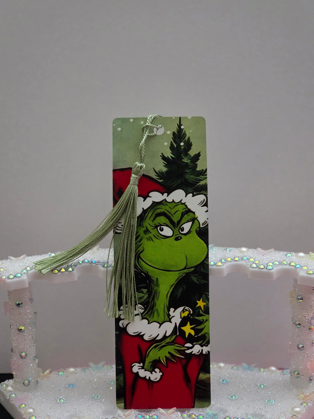 Mean Green Guy bookmark