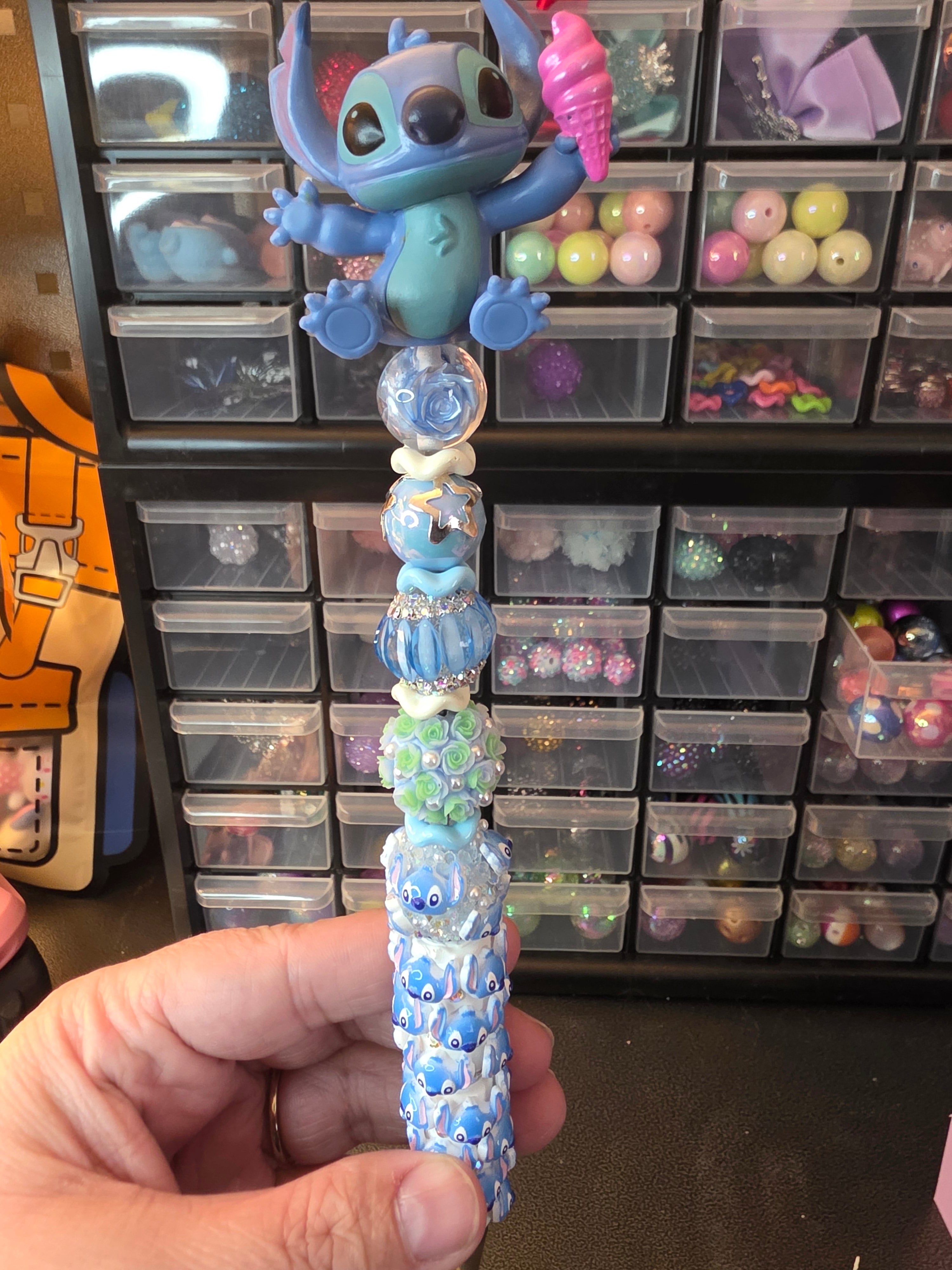 little blue Alien