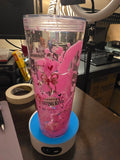 Pink Lava with Glow in the dark feature