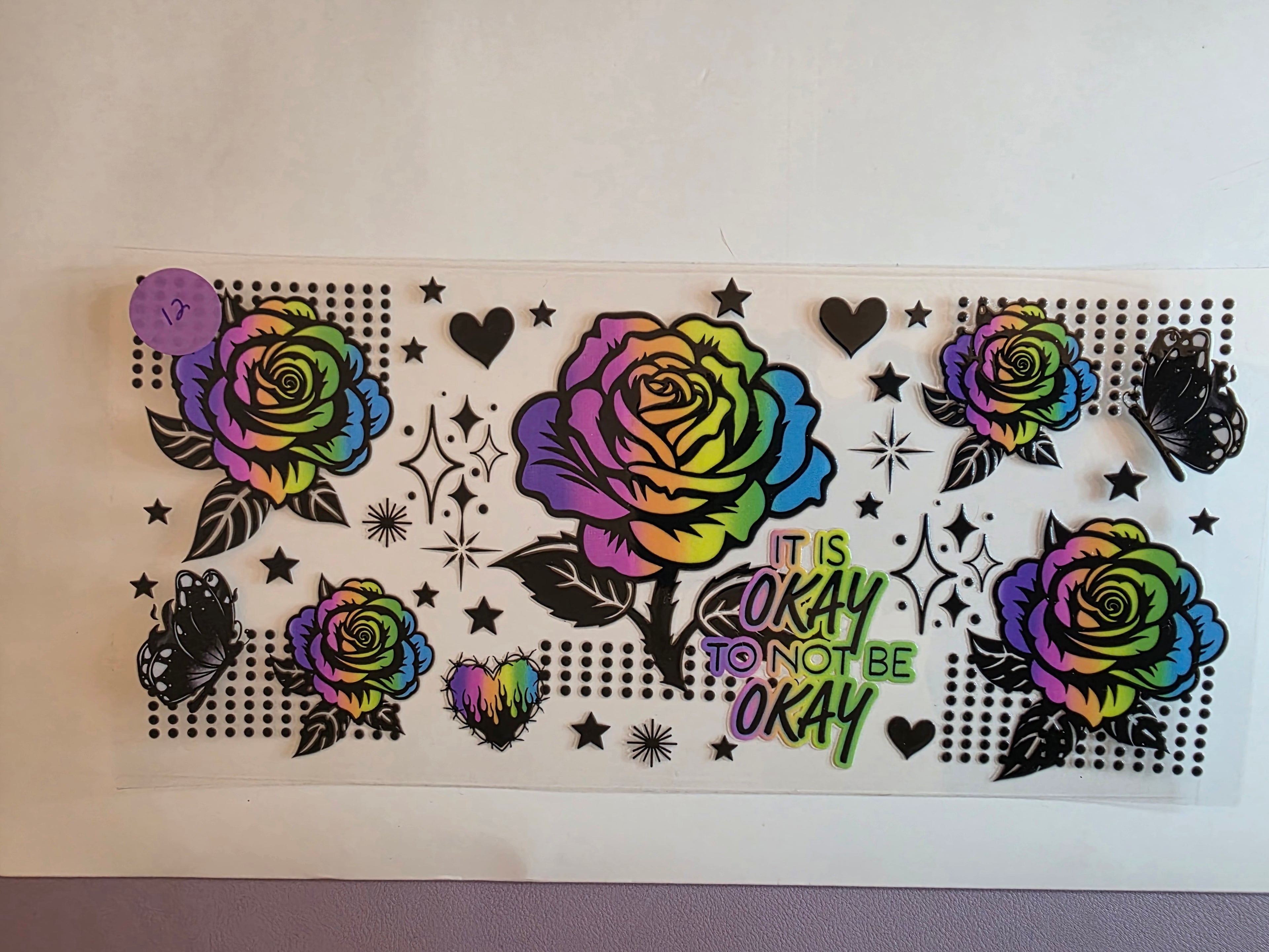 Rainbow Roses