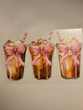 Soda pink bows