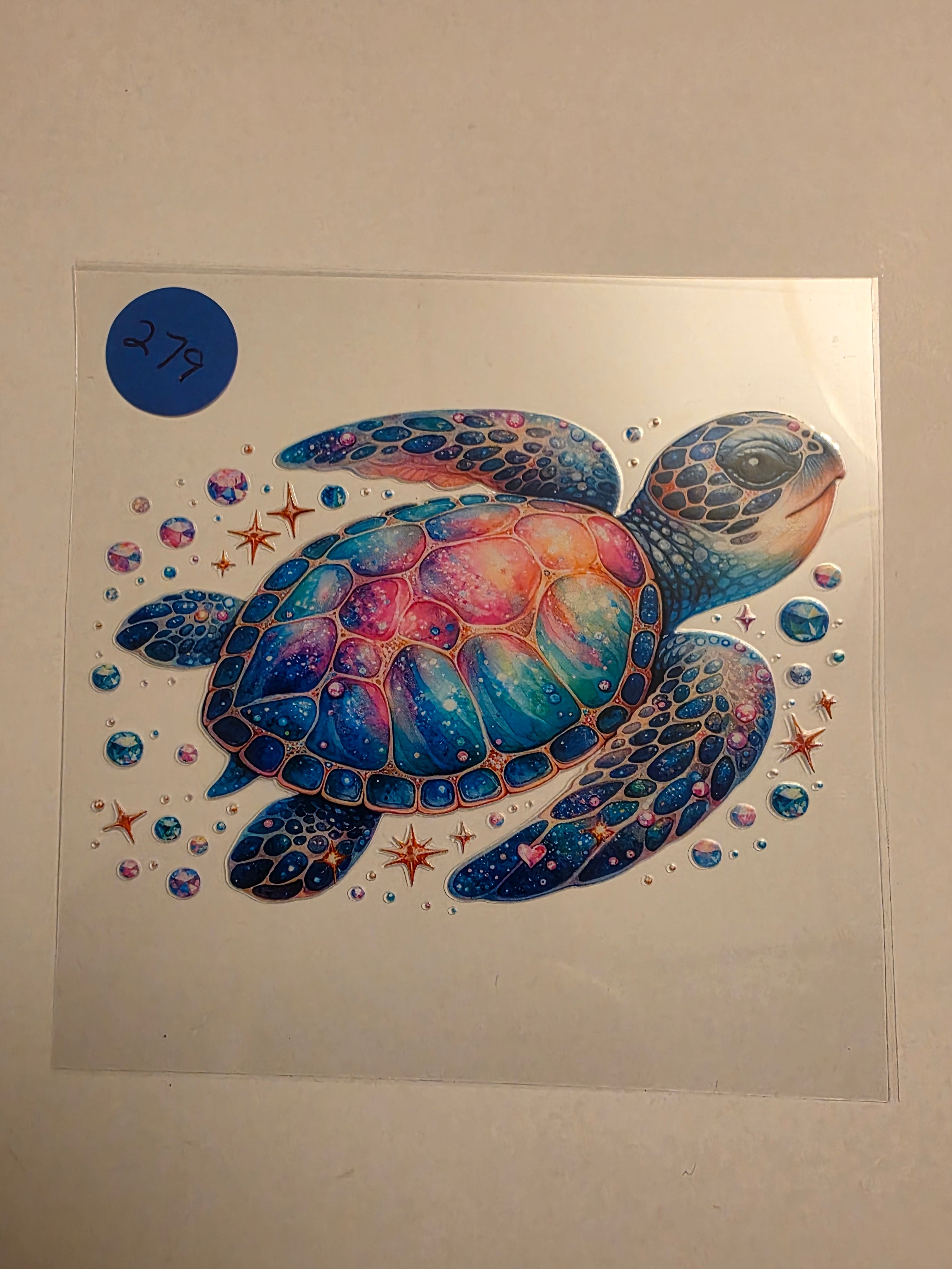 Turtle decal # 279