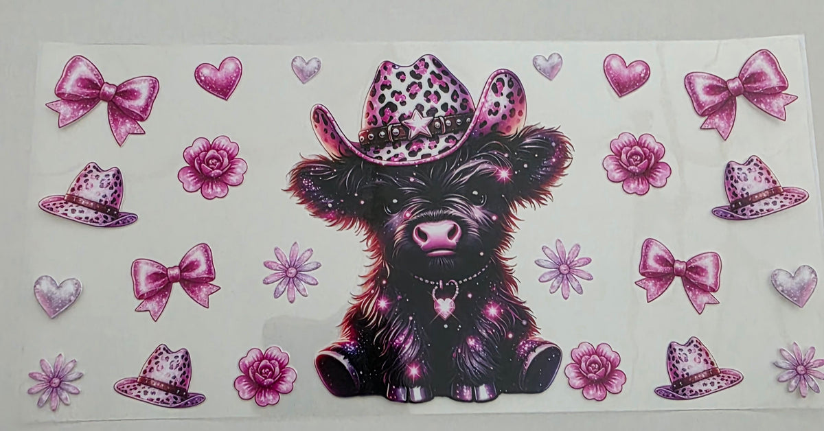 leopard Highland cow 086