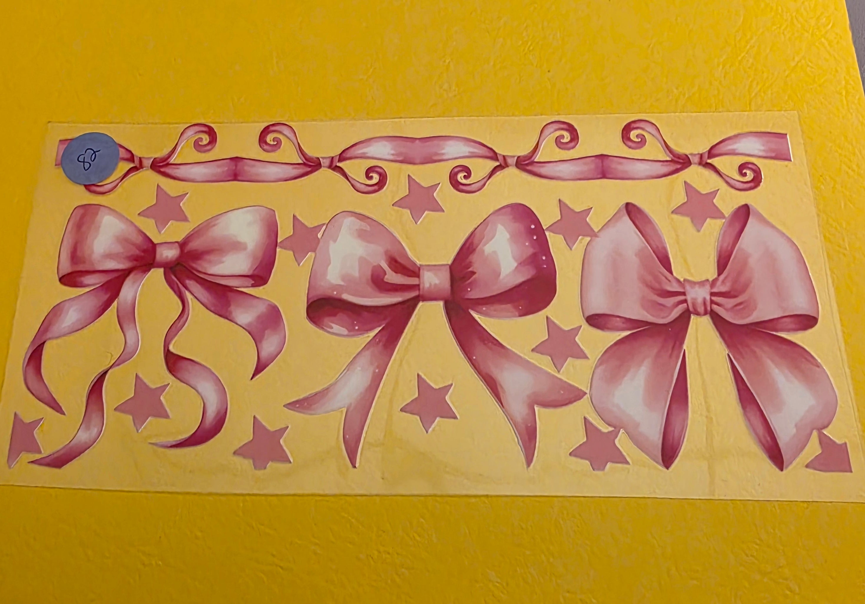 big pink bows
