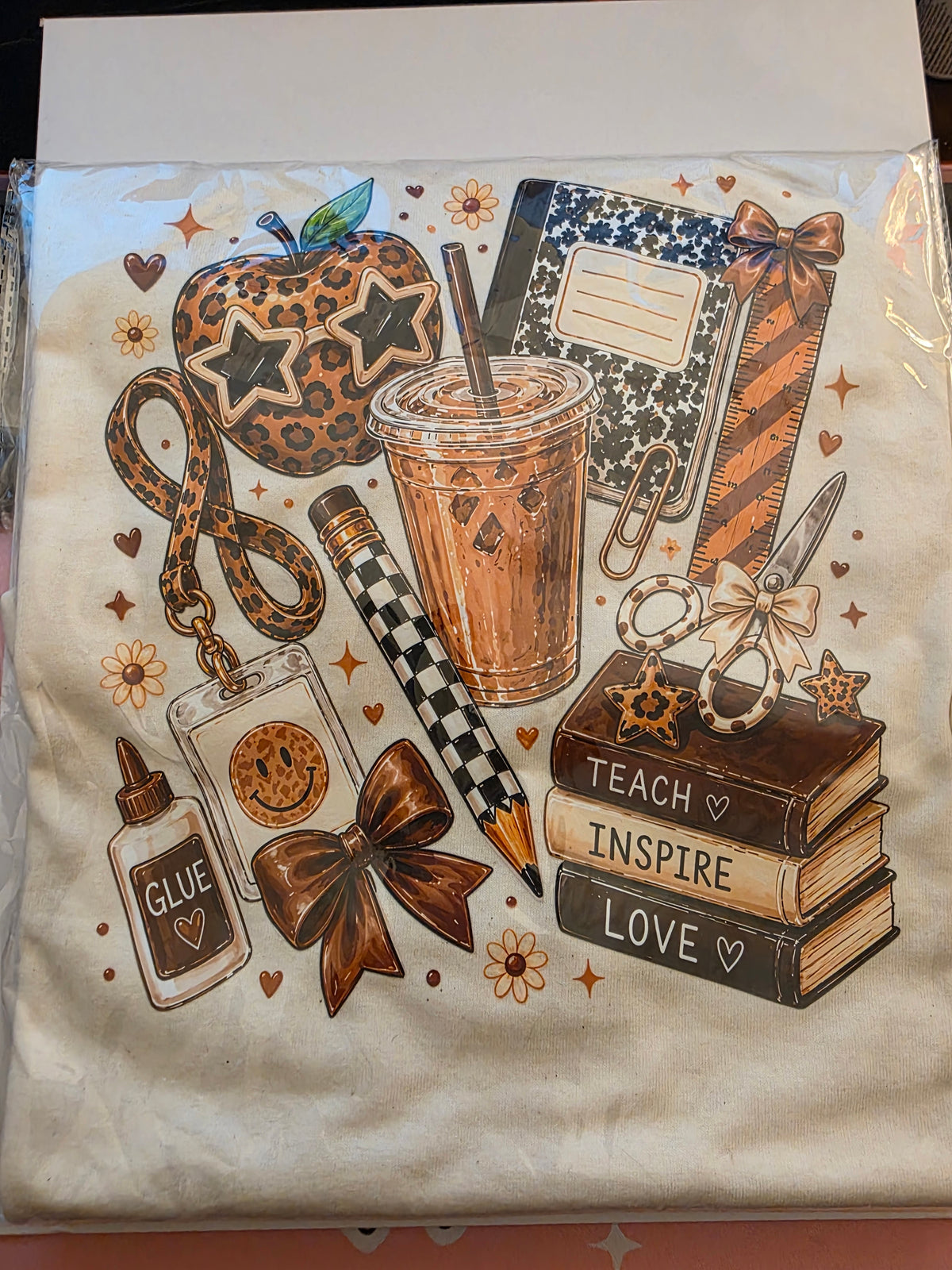 Teacher themed t shirt