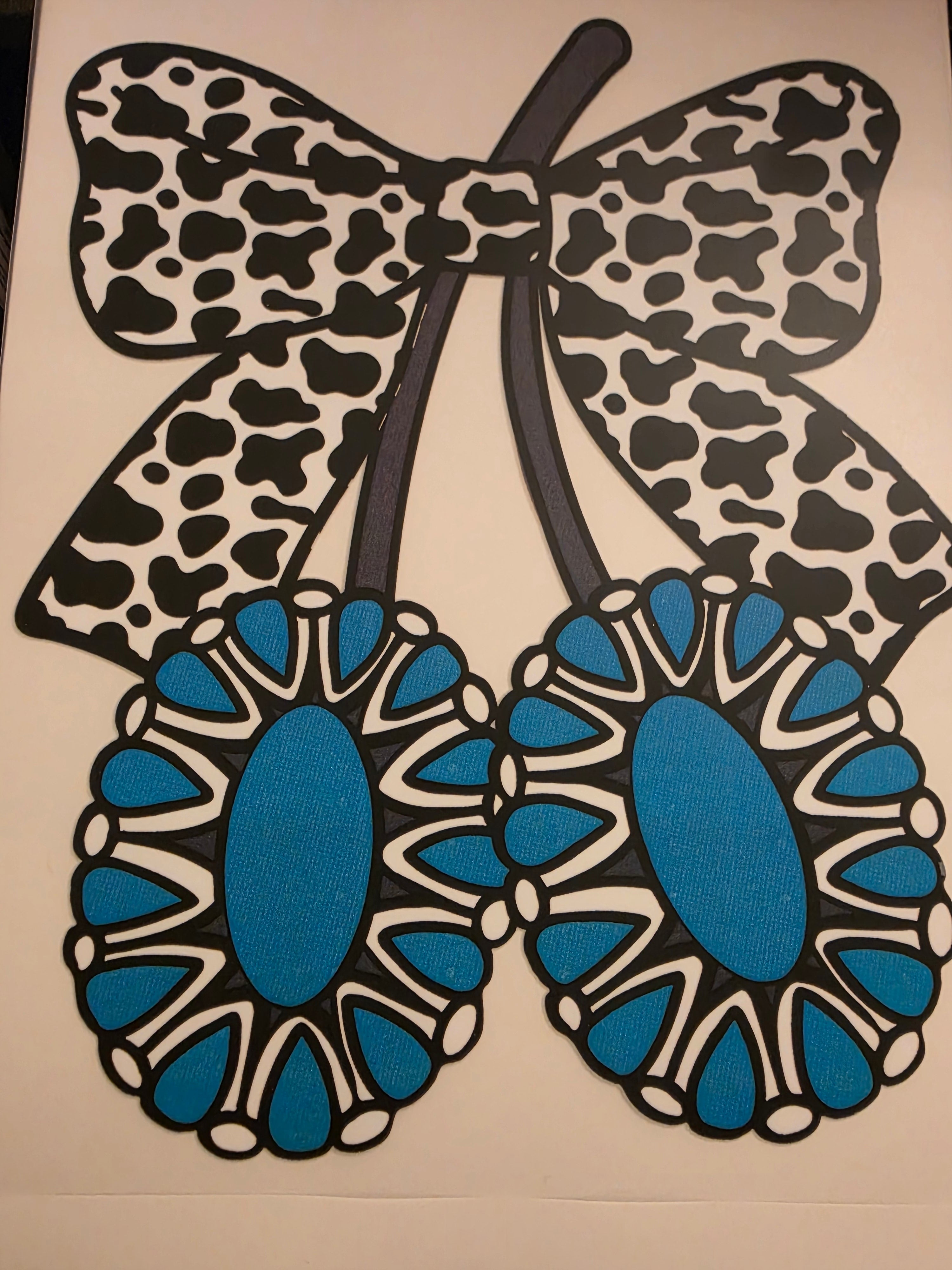 Turquoise Bow
