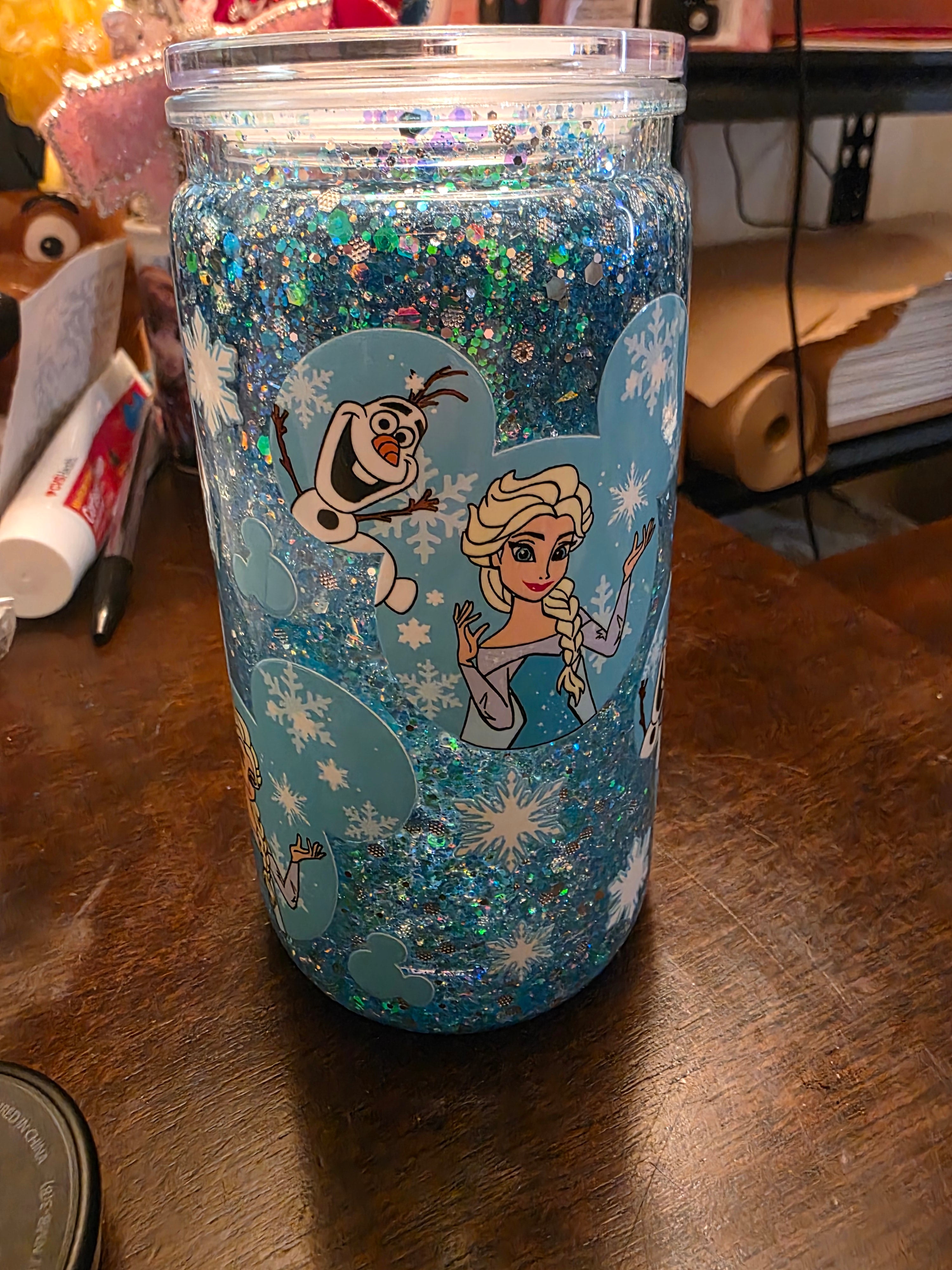 Elsa and Olaf