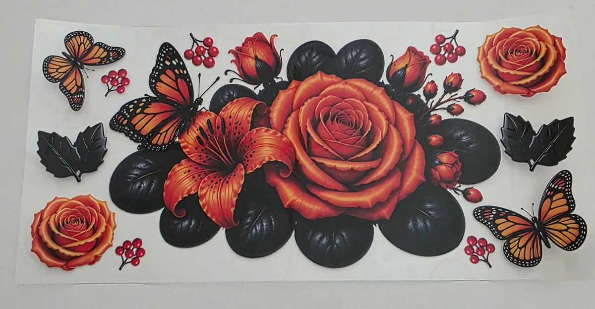 Orange  Flowers 065
