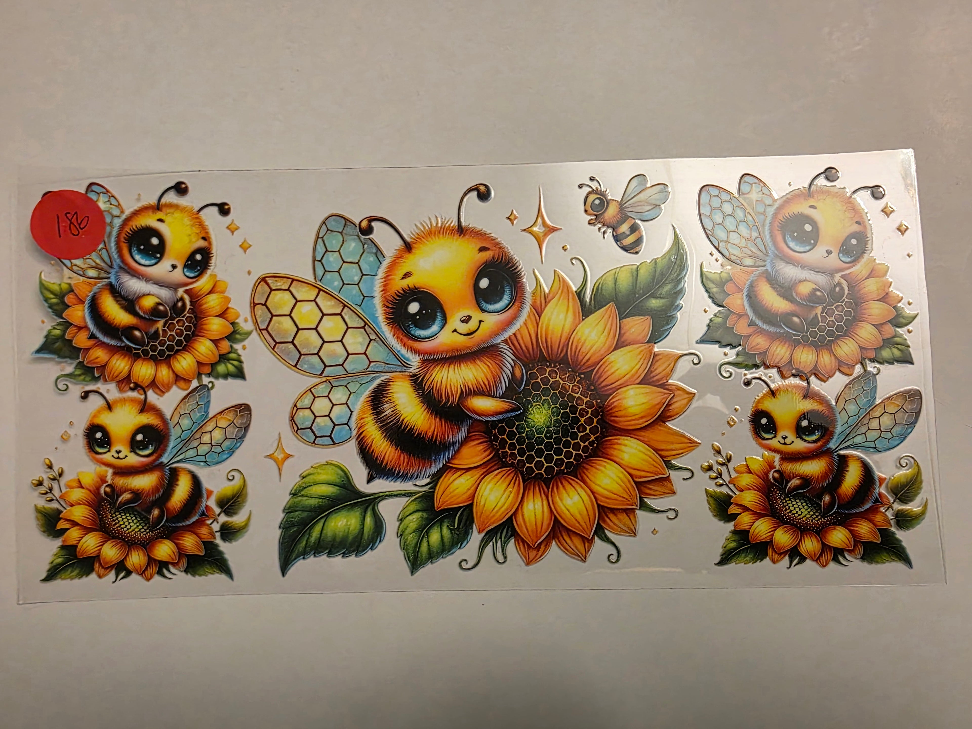 bees sunflowers #186